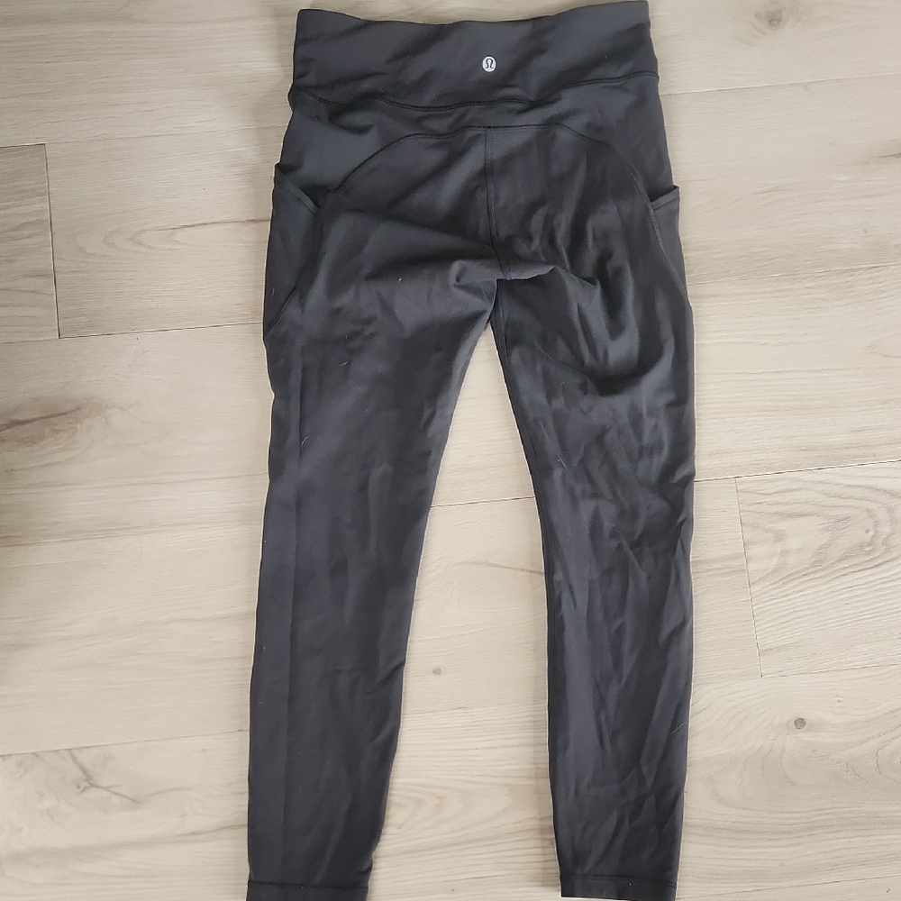 lululemon athletica Charcoal Leggings - Picture 3 of 3